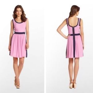 Lilly Pulitzer Irene Lilac & Navy Dress